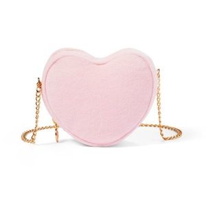 Terry Cloth Heart Crossbody Bag - Stoney Clover Lane x Target Pastel Pink